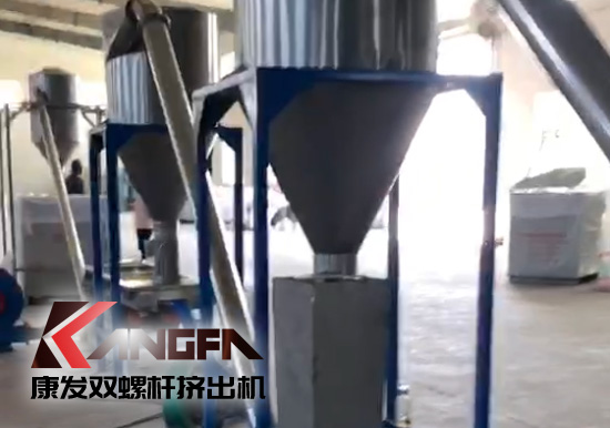 產(chǎn)品耐腐蝕,耐磨損,性能高,規(guī)格齊全,質(zhì)量過(guò)硬！JSH75/180雙階式造粒機(jī)組系列試機(jī)（附視頻）